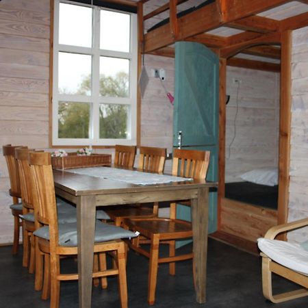 Chalet - Camping 'T Dekske Wintelre Exteriér fotografie