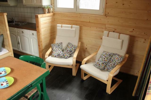 Chalet - Camping 'T Dekske Wintelre Exteriér fotografie