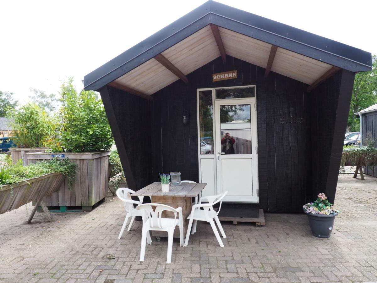 Chalet - Camping 'T Dekske Wintelre Exteriér fotografie
