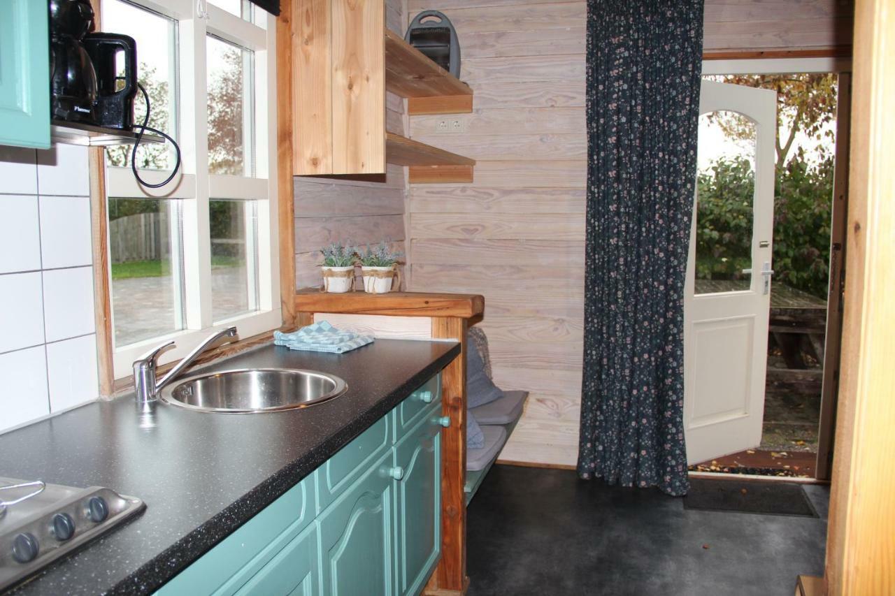 Chalet - Camping 'T Dekske Wintelre Exteriér fotografie