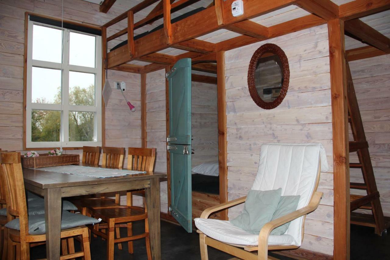 Chalet - Camping 'T Dekske Wintelre Exteriér fotografie